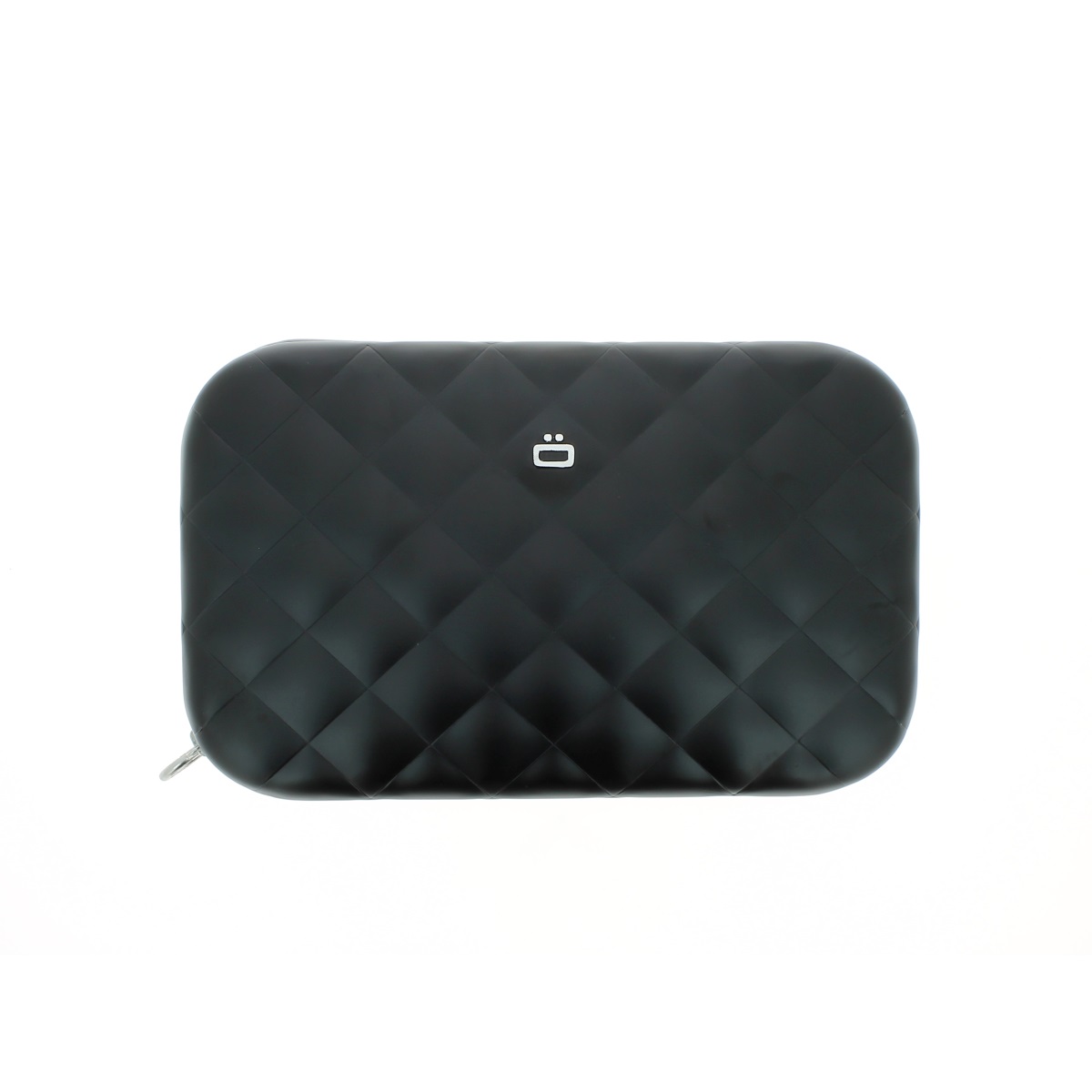 OGON Aluminum Clutch Quilted Lady Bag - Black